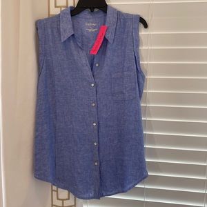 Lilly Breelyn chambray top